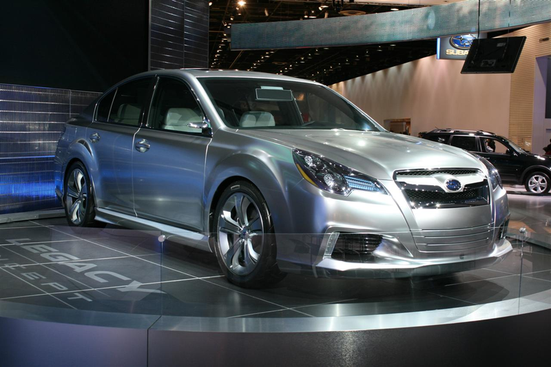 Illustration for article titled Subaru Legacy Concept: Fully Revealed With Details